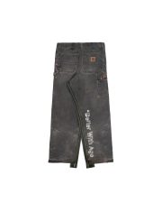 Bwa Painter’s Hand-Beaded Double-Wide Trouser - Image 2