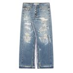 Bwa Smoked Double-Wide Denim