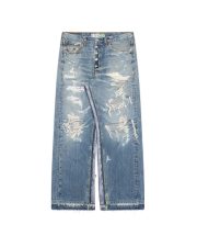 Bwa Smoked Double-Wide Denim