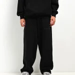 Ninth Hall Black Oversized Sweatpants