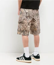 Ninth Hall Faded Camo Double Knee Loose Carpenter Shorts - Image 2