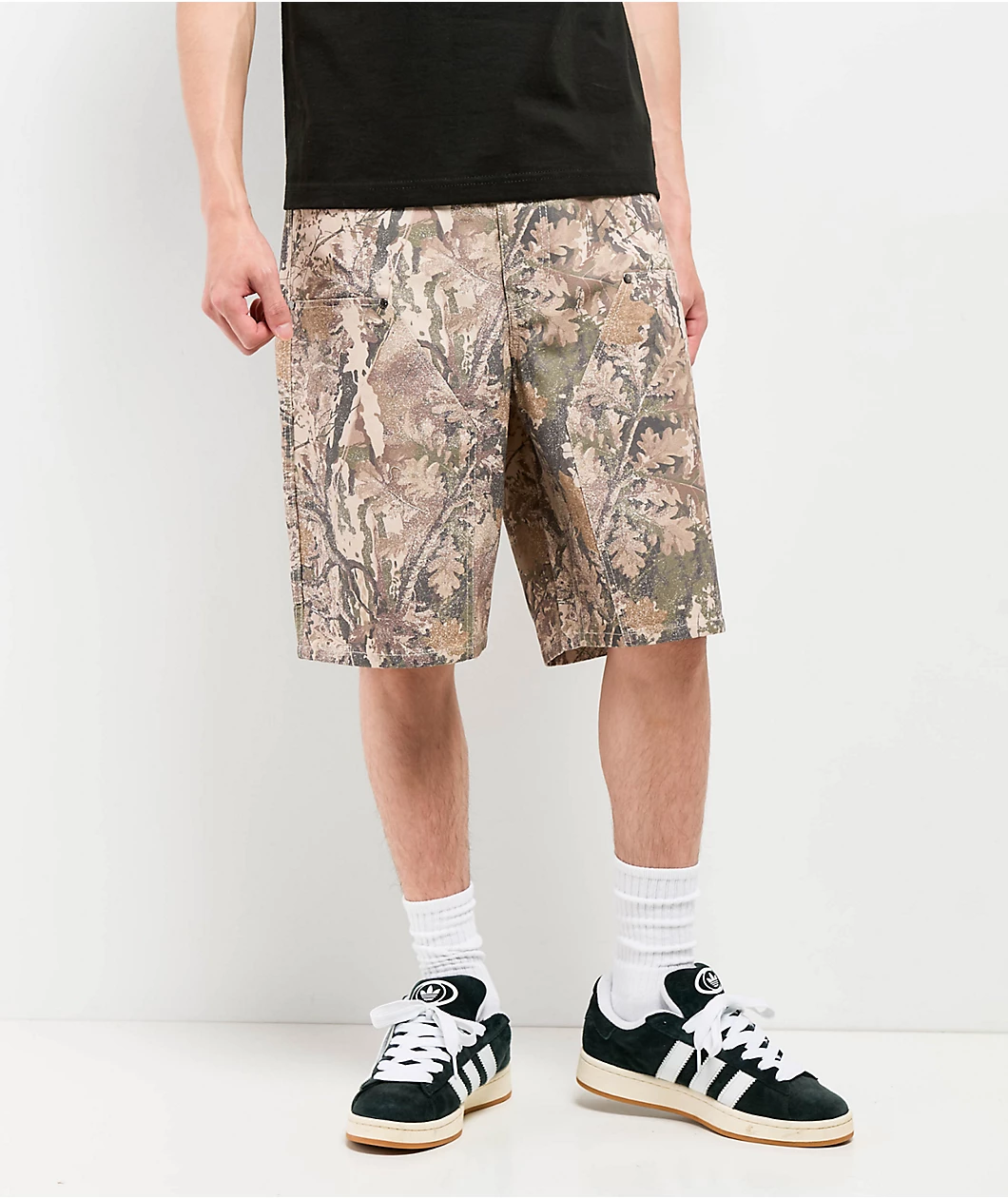 Ninth-Hall-Faded-Camo-Double-Knee-Loose-Carpenter-Shorts-2.webp Ninth Hall Faded Camo Double Knee Loose Carpenter Shorts - Image 1