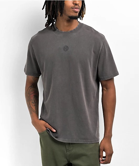 Ninth-Hall-Fundamentals-Ash-Boxy-T-Shirt.jpg Ninth Hall Fundamentals Ash Boxy T-Shirt - Image 1