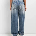 Ninth Hall Idle Consult Straight Leg Denim Jeans