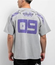 Ninth Hall Import Nights Vintage Grey T-Shirt - Image 2
