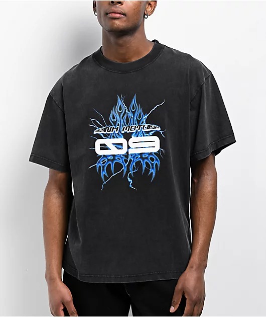 Ninth-Hall-Race-Wash-Streetwear-T-Shirt.jpg Ninth Hall Race Wash Streetwear T-Shirt - Image 1