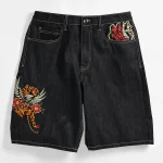 Ninth Hall Waylay Indigo Raw Denim Shorts