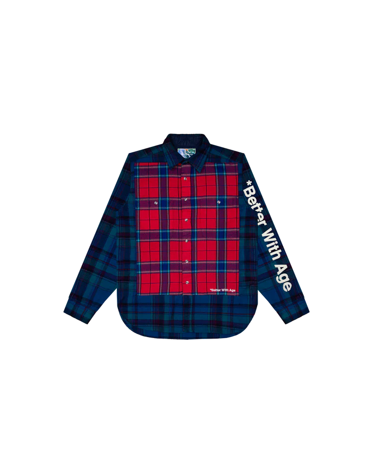 RETARTAN1.webp Better With Age Re Tartan Flannel Shirt - Image 1