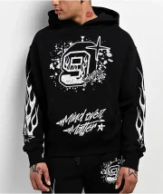 Ninth Hall Flame Boxy Hoodie