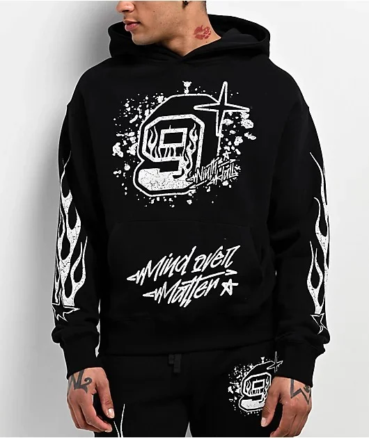 download-5.webp Ninth Hall Flame Boxy Hoodie - Image 1