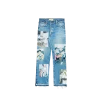 Better With Age Tabloid Denim Jeans